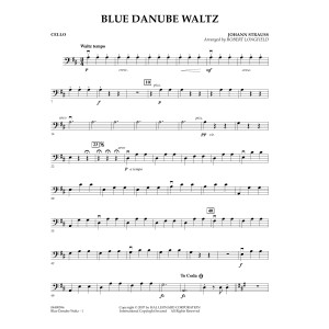 Blue Danube Waltz - Cello