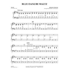 Blue Danube Waltz - Piano
