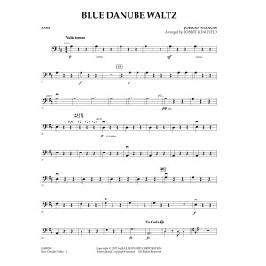 Blue Danube Waltz - Bass