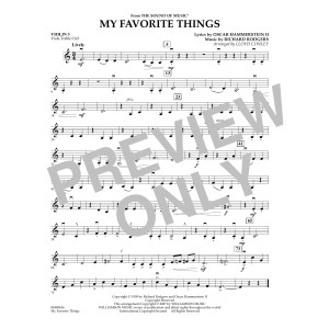 My Favorite Things - Violin 3 (Viola T.C.)