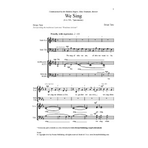 We Sing