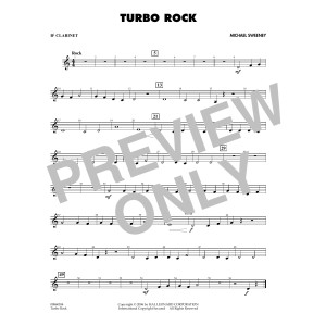 Turbo Rock - Bb Clarinet