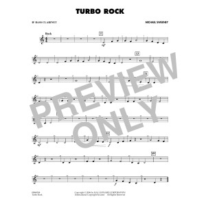 Turbo Rock - Bb Bass Clarinet