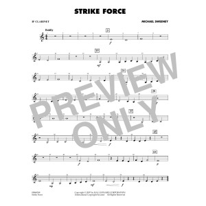 Strike Force - Bb Clarinet