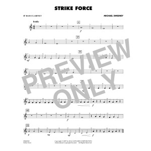 Strike Force - Bb Bass Clarinet