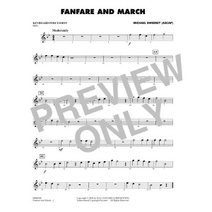 Fanfare And March - Keyboard Percussion