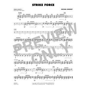 Strike Force - Percussion 1