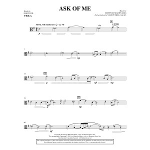 Ask of Me - Viola