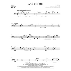 Ask of Me - Cello