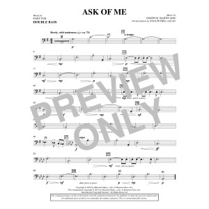 Ask of Me - Double Bass