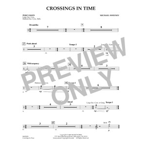 Crossings In Time - Percussion