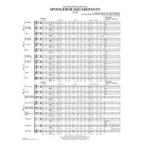 Spongebob Squarepants - Conductor Score (Full Score)