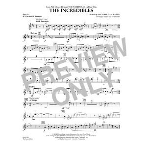 The Incredibles - Pt.1 - Bb Clarinet/Bb Trumpet