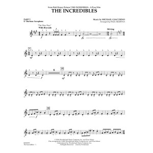 The Incredibles - Pt.5 - Eb Baritone Saxophone