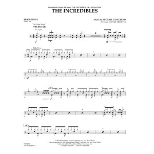 The Incredibles - Percussion 1