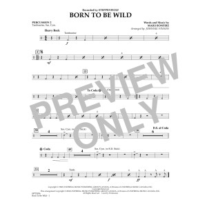 Born to Be Wild - Percussion 2