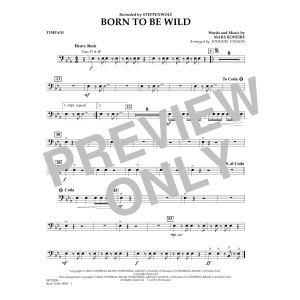 Born to Be Wild - Timpani