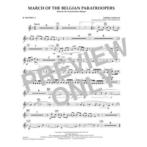 March Of The Belgian Paratroopers - Bb Trumpet 2