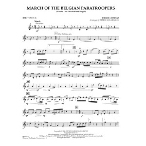 March Of The Belgian Paratroopers - Baritone T.C.