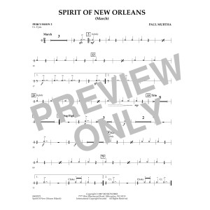 Spirit Of New Orleans (March) - Percussion 2