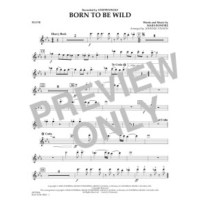 Born to Be Wild - Flute