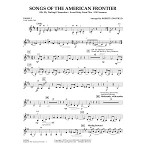 Songs Of The American Frontier - Violin 3 (Viola Treble Clef)