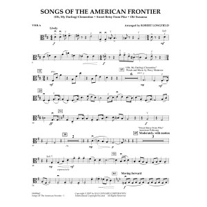 Songs Of The American Frontier - Viola