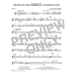 Pirates of the Caribbean: At World's End - Violin 1