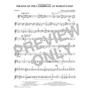 Pirates of the Caribbean: At World's End - Violin 2