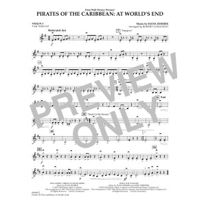 Pirates of the Caribbean: At World's End - Violin 3 (Viola T.C.)