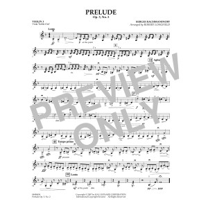 Prelude Op.3, No. 2 - Violin 3 (Viola T.C.)