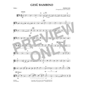 Gesu Bambino - Viola