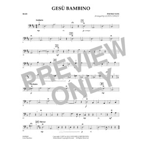 Gesu Bambino - String Bass