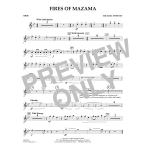 Fires of Mazama - Oboe