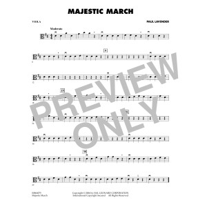 Majestic March - Viola