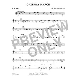 Gateway March - Bb Trumpet 1