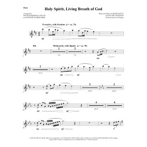 Holy Spirit, Living Breath of God - Flute