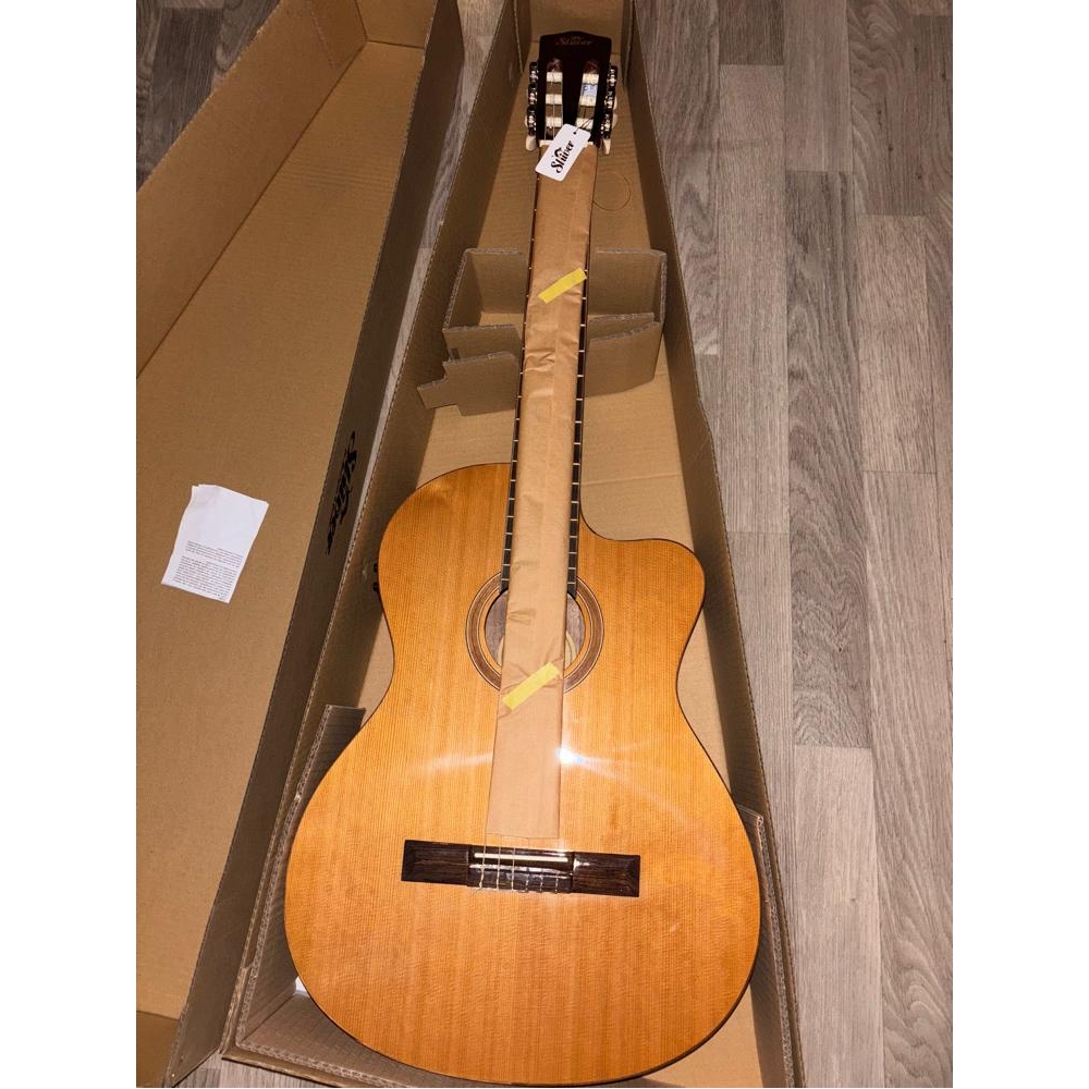 Shiver GCS-201 NAT - Guitarra clásica electroacústica