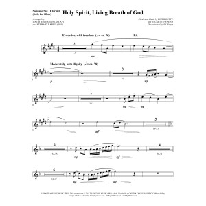 Holy Spirit, Living Breath of God - Soprano Sax/Clarinet(sub oboe)