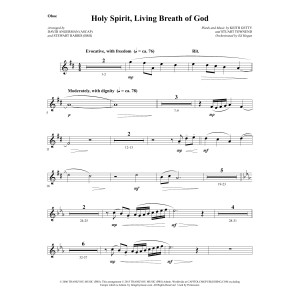 Holy Spirit, Living Breath of God - Oboe