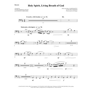 Holy Spirit, Living Breath of God - Bassoon