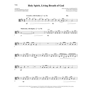 Holy Spirit, Living Breath of God - Viola