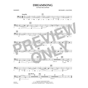 Dreamsong (Piano Feature With Band) - Bassoon