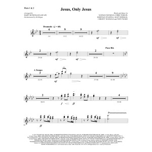 Jesus, Only Jesus - Flute 1 & 2