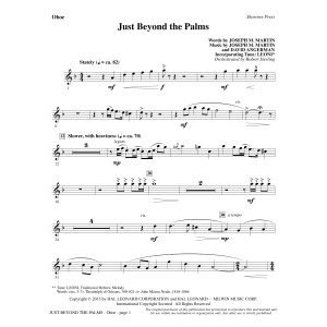 Just Beyond the Palms - Oboe