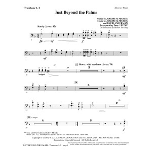 Just Beyond the Palms - Trombone 1 & 2