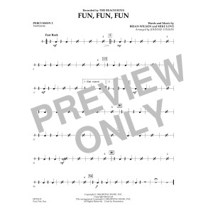 Fun, Fun, Fun - Percussion 2