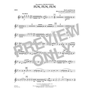 Fun, Fun, Fun - Oboe