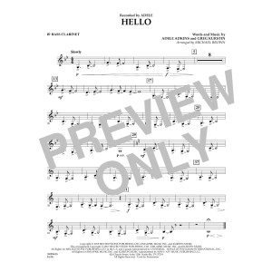 Hello - Bb Bass Clarinet