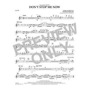 Don't Stop Me Now - Flute
